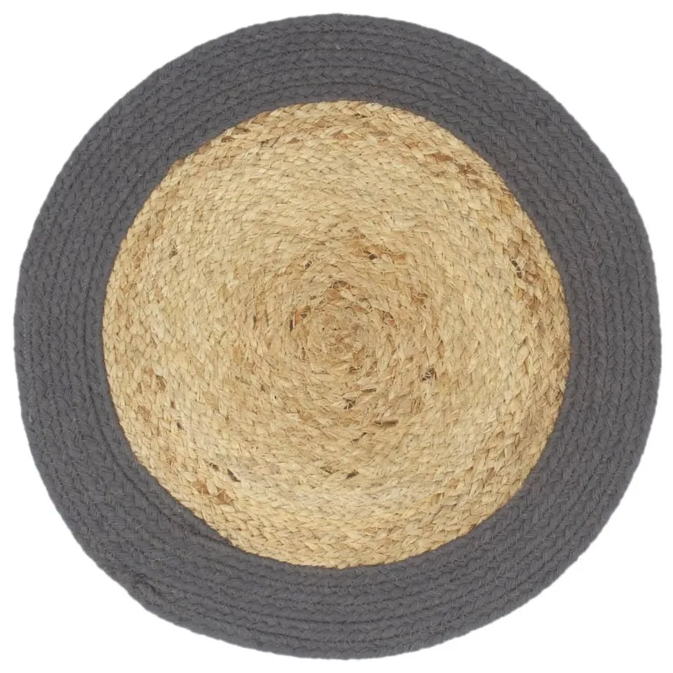 BOXED FERRY SOLID COLOUR ROUND PLACEMAT (SET OF 6)