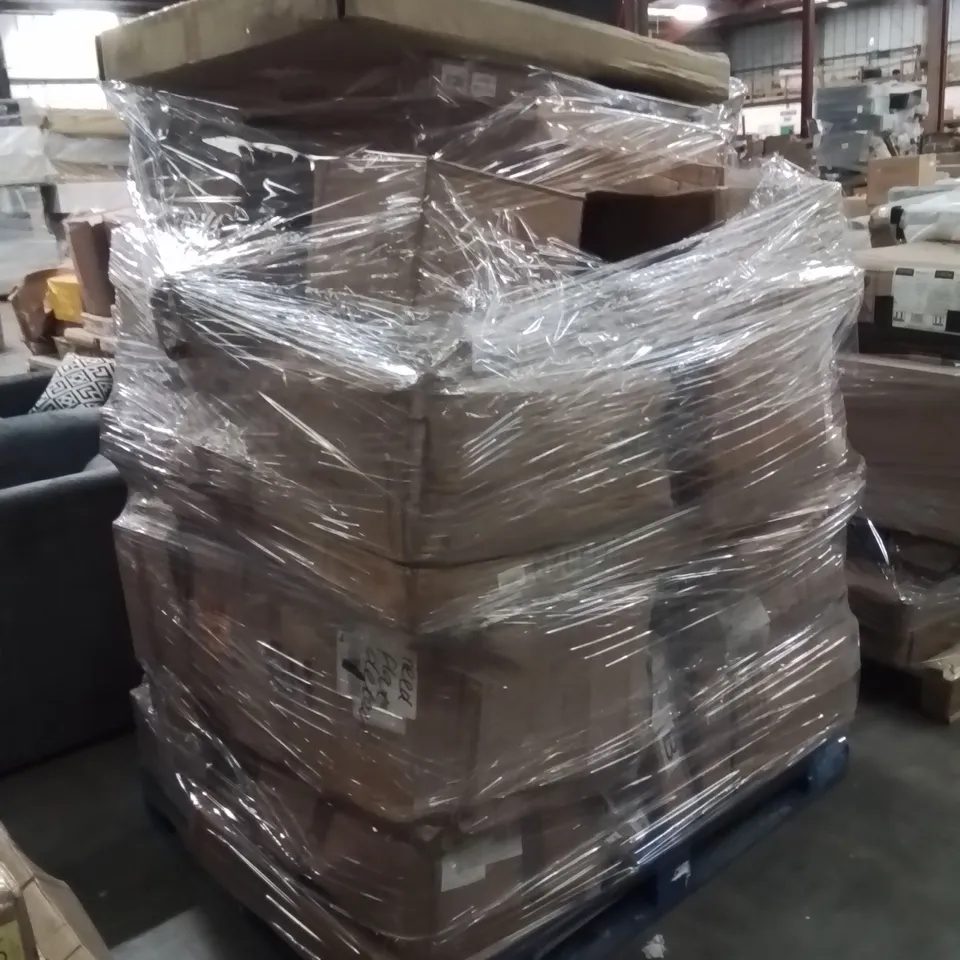 PALLET OF ASSORTED HOUSEHOLD GOODS AND PRODUCTS TO INCLUDE;KITCHEN FAUCET,TABLE 