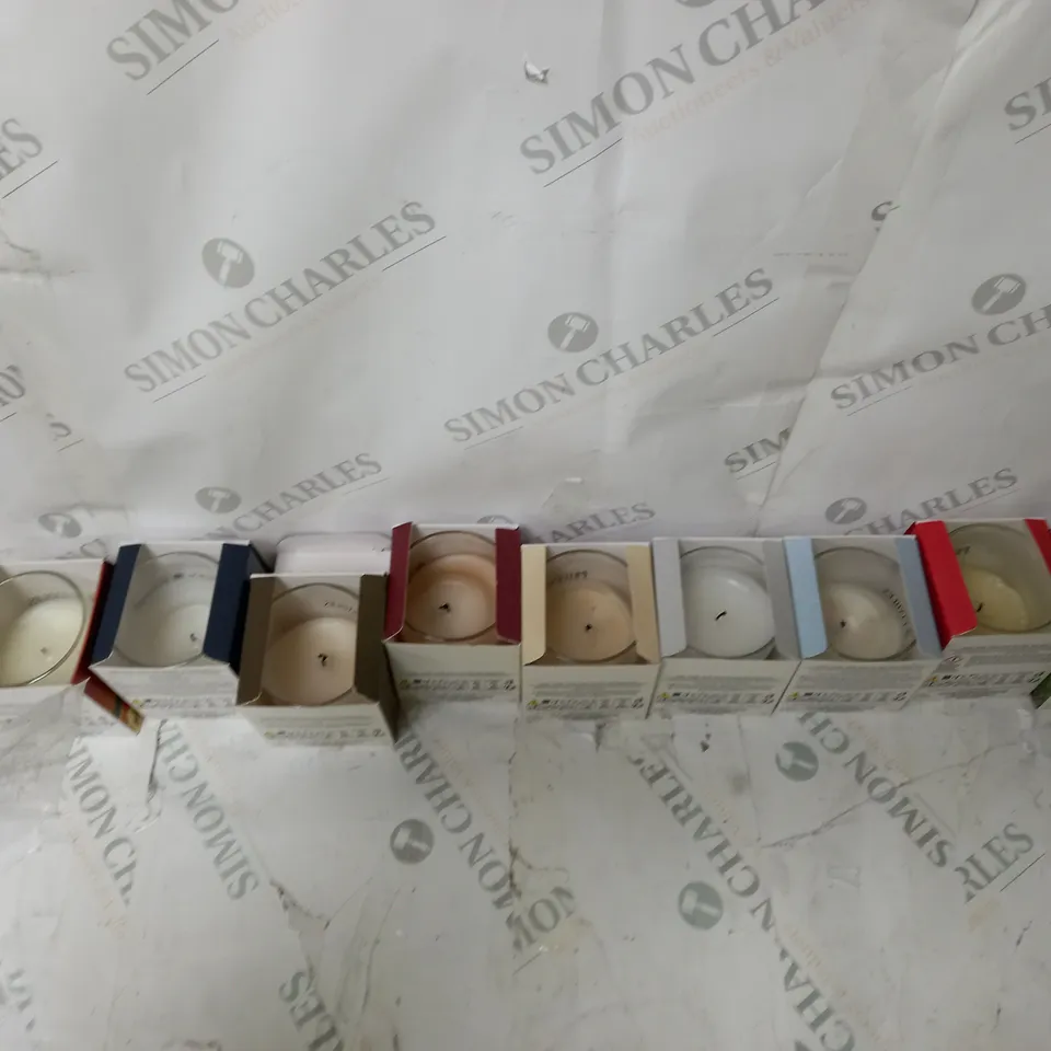 BOXED PRICES CANDLES SET OF 10 JAR CANDLES IN GIFT BOXES