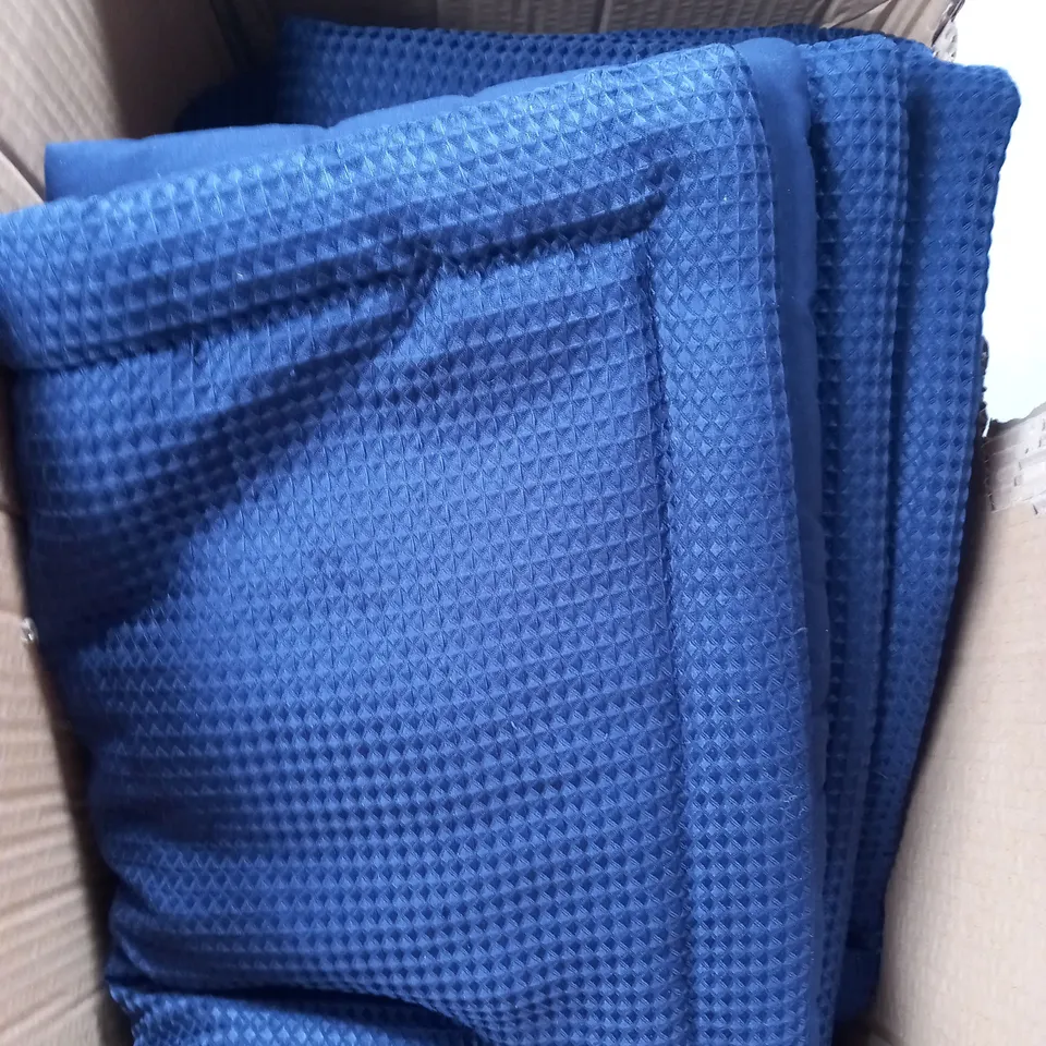 SUPERSOFT BY COZEE HOME WAFFLE KNIT FILLED BEDSPREAD