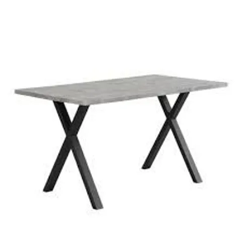 BOXED RECTANGULAR DINING TABLE (1 BOX)