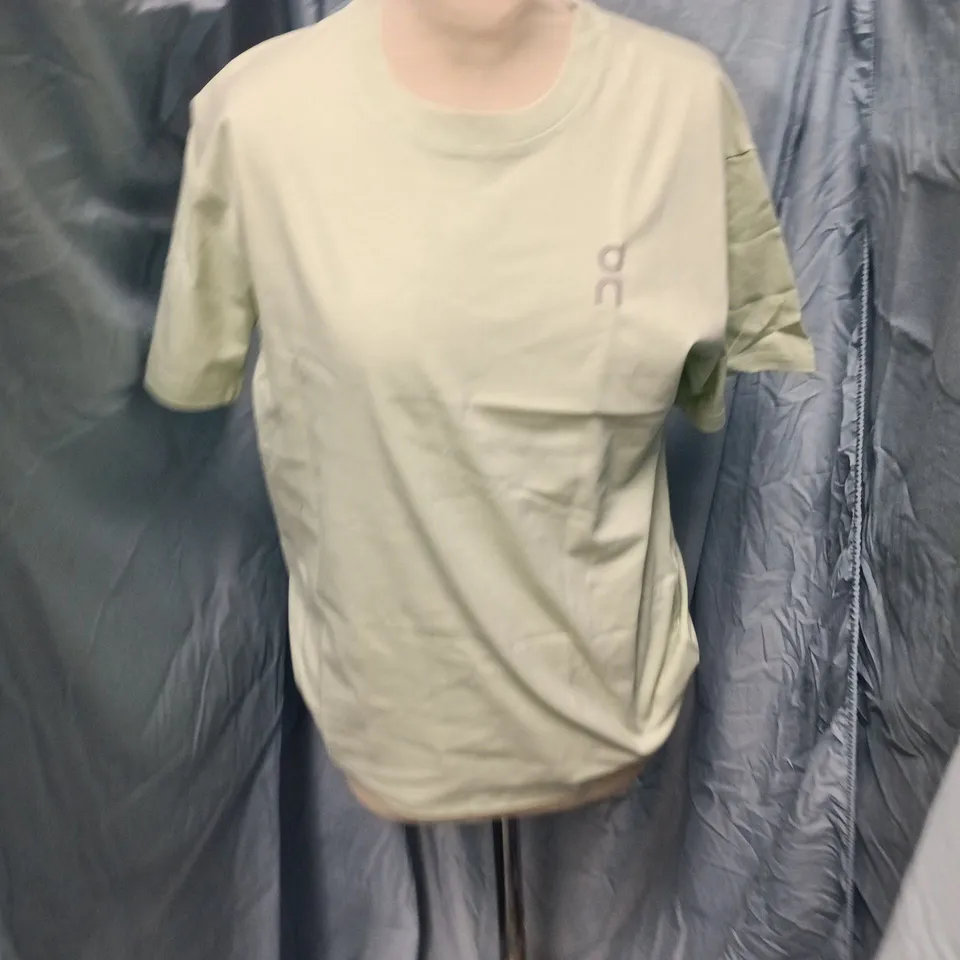 ON RUNNING T-SHIRT – SAGE GREEN, SIZE S