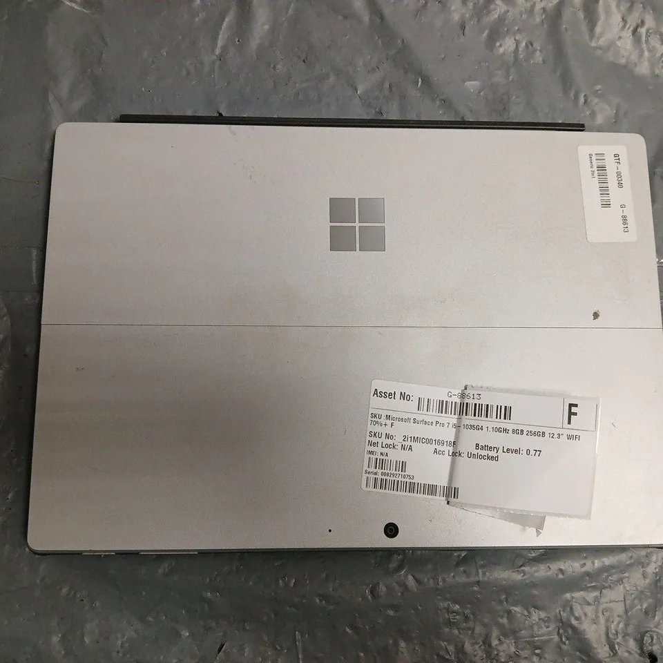 MICROSFT SURFACE PRO 7 
