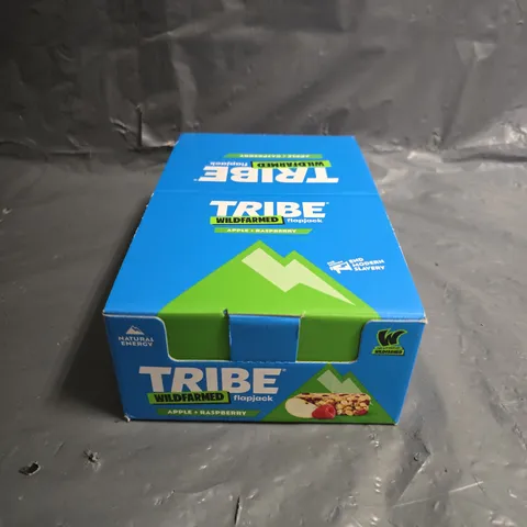 TRIBE WILDFARMED FLAPJACKS IN APPLE & RASPBERRY 16X50G