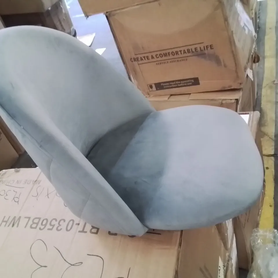 BOXED SHILOH SET OF TWO GREY DINING CHAIRS