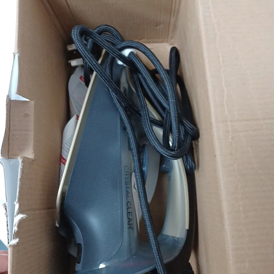 MORPHY RICHARDS CRSTAL CLEAR IRON RRP £34.99