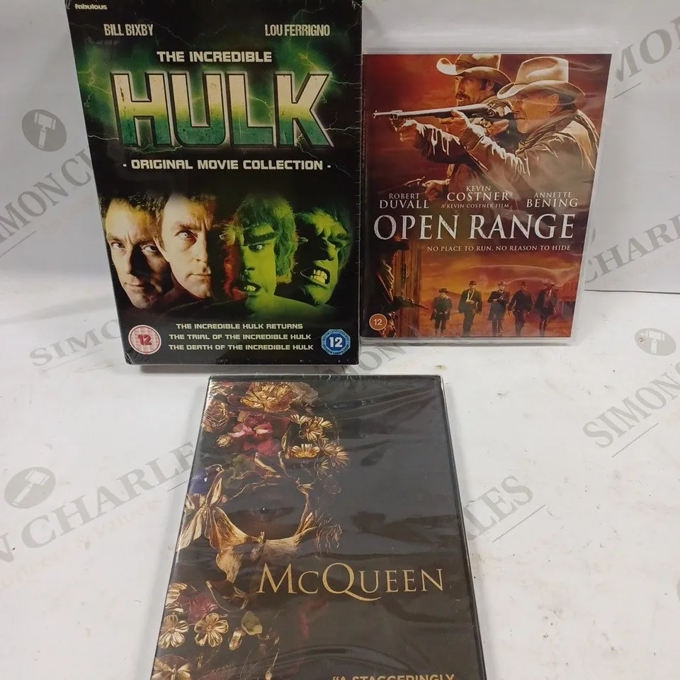 BOX TO CONTAIN APPROX. 15 X ASSORTED DVD'S, FILMS, BOXSETS ETC