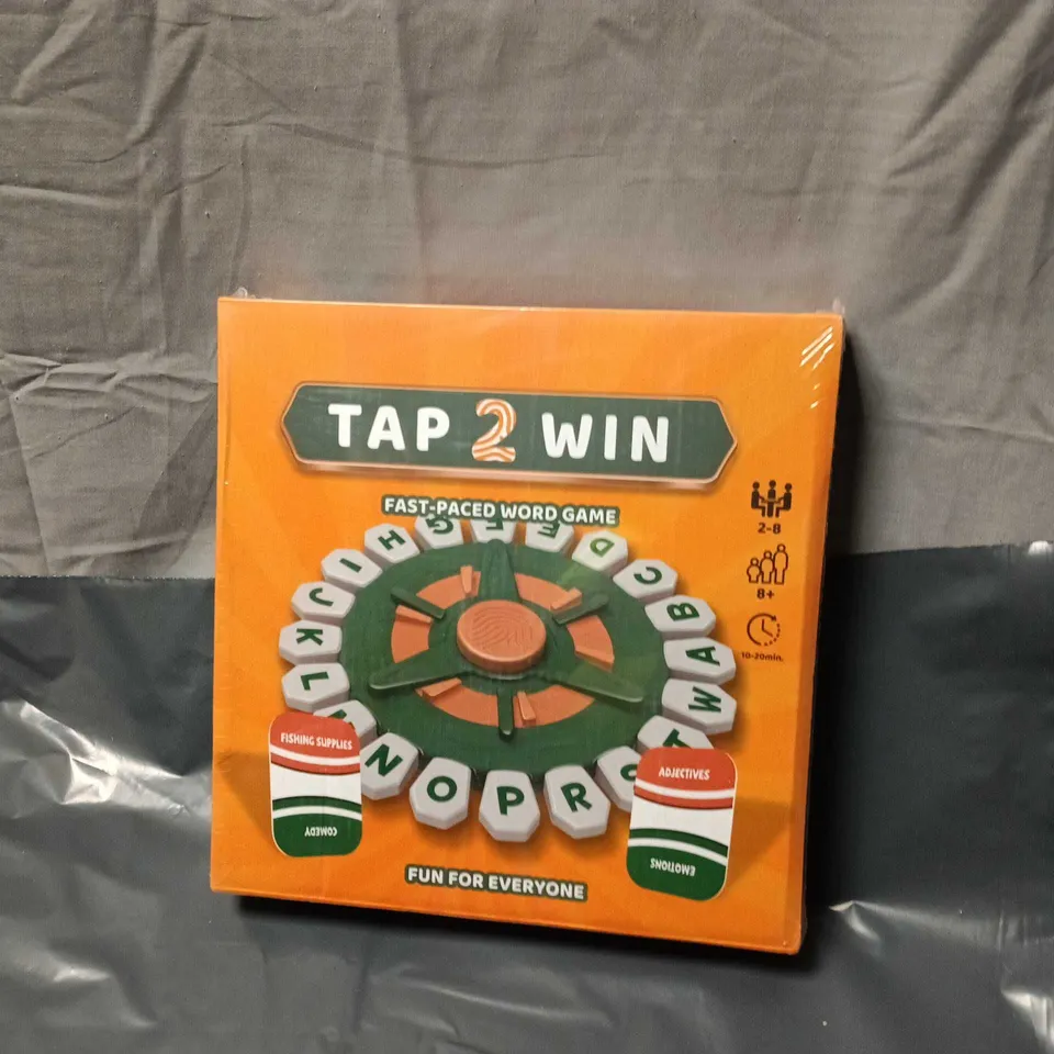 TAP 2 WIN – FAST-PACED WORD GAME, BOXED
