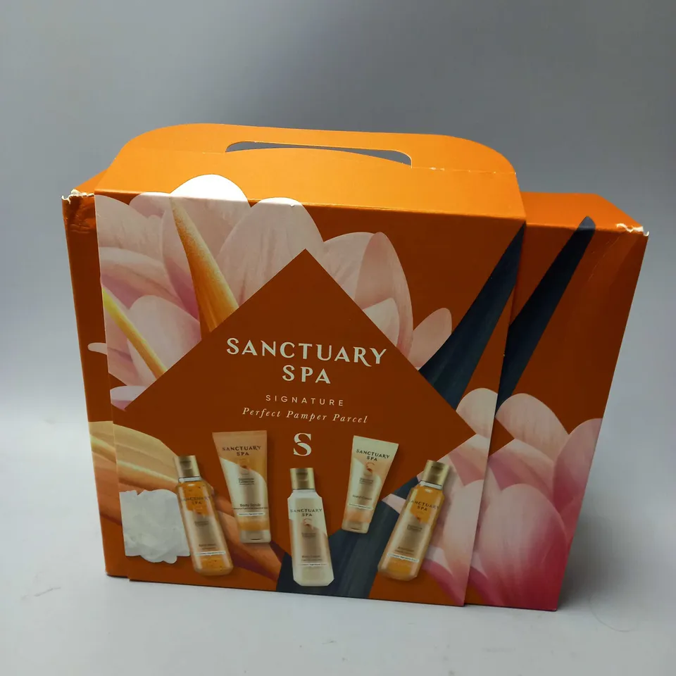 BOXED SANCTUARY SPA SIGNATURE PERFECT PAMPER PARCEL GIFT SET RRP £20