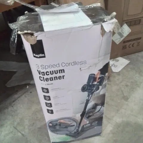 BOXED KEPLIN 3 SPEED CORDLESS VACUUM CLEANER