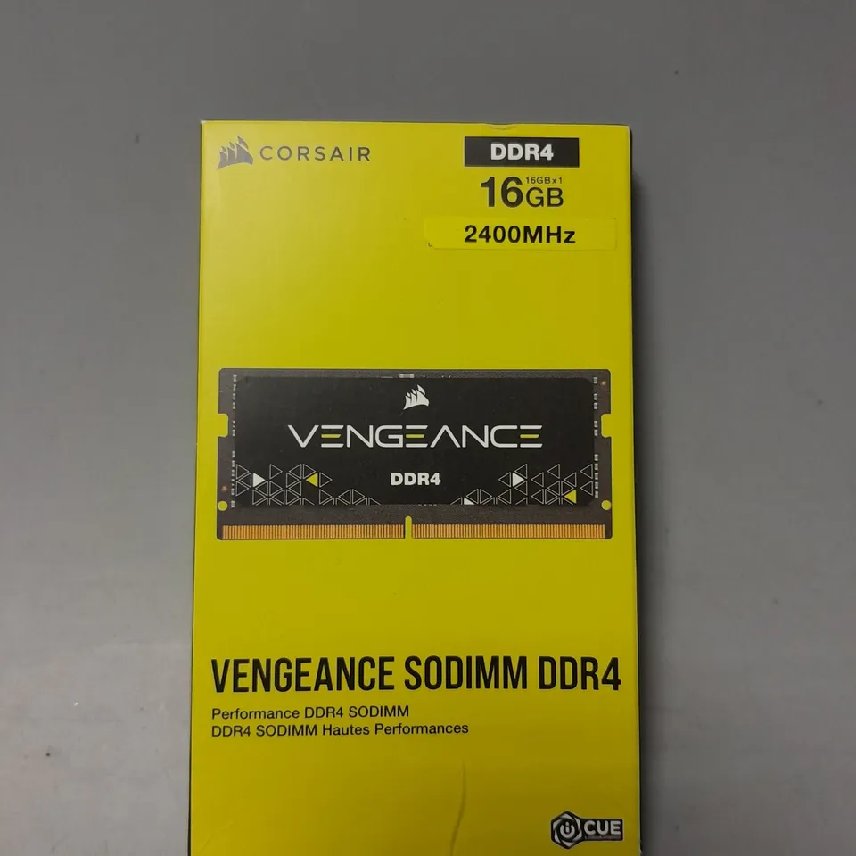 SEALED CORSAIR DDR4 VENGEANCE SODIMM16GB 2400MHZ FOR LAPTOP