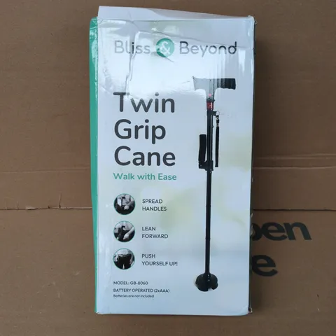 BOXED BLISS & BEYOND TWIN GRIP CANE