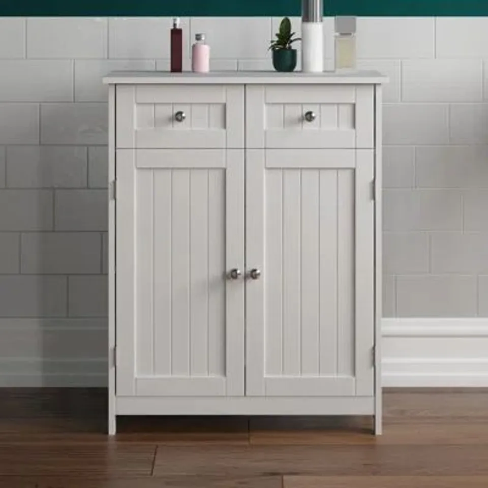 BOXED MILANO FREESTANDING BATHROOM CABINET 