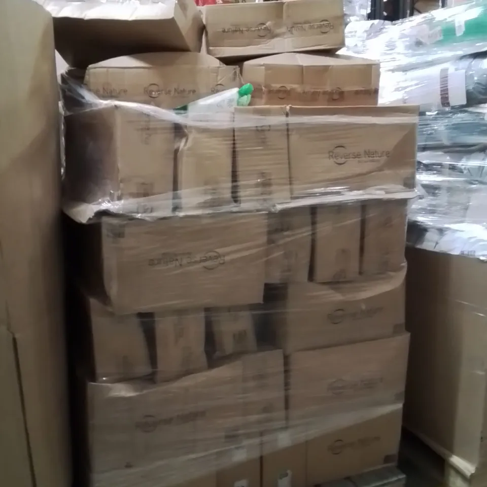 PALLET CONTAINING A LARGE QUANTITY OF 500ML POUCHES OF ECO REFILL HAND SANITISER 