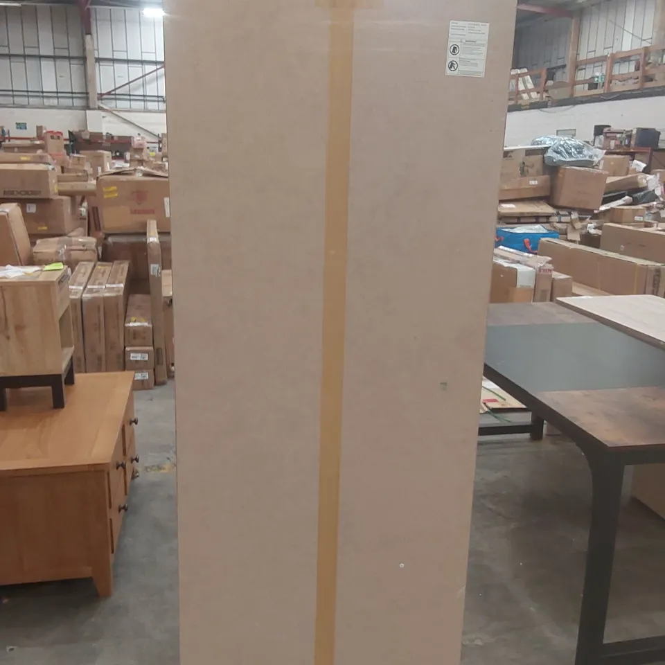DESIGNER WOODEN 2-DOOR MIRROR WARDROBE