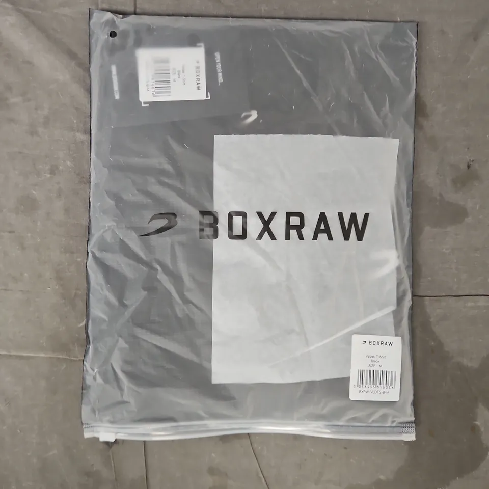 BAGGED BOXRAW VALDES T-SHIRT IN BLACK SIZE MEDIUM