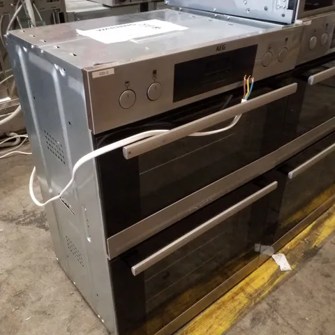 AEG DCB331010M BUILT IN ELECTRIC DOUBLE OVEN