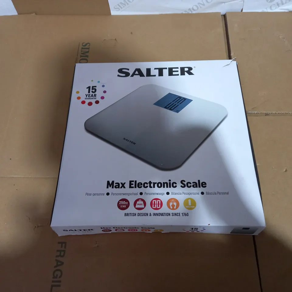 SALTER MAX ELECTRONIC SCALE