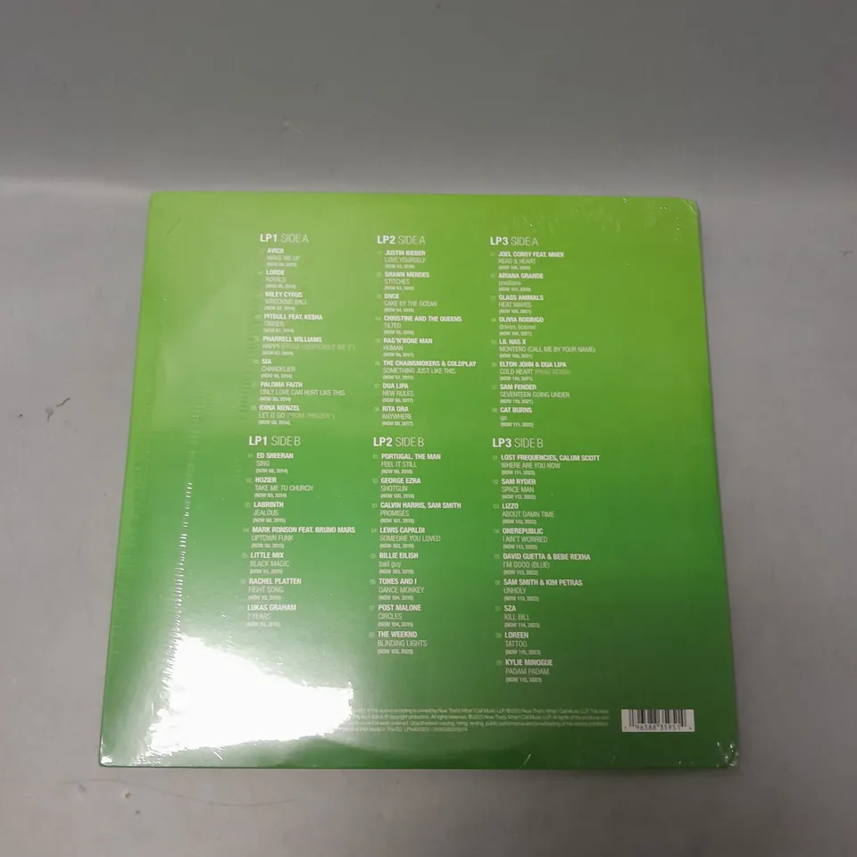 SEALED NOW THATS WHAT I CALL MUSIC 73-23 40 YEARS VOLUME 4 VINYL