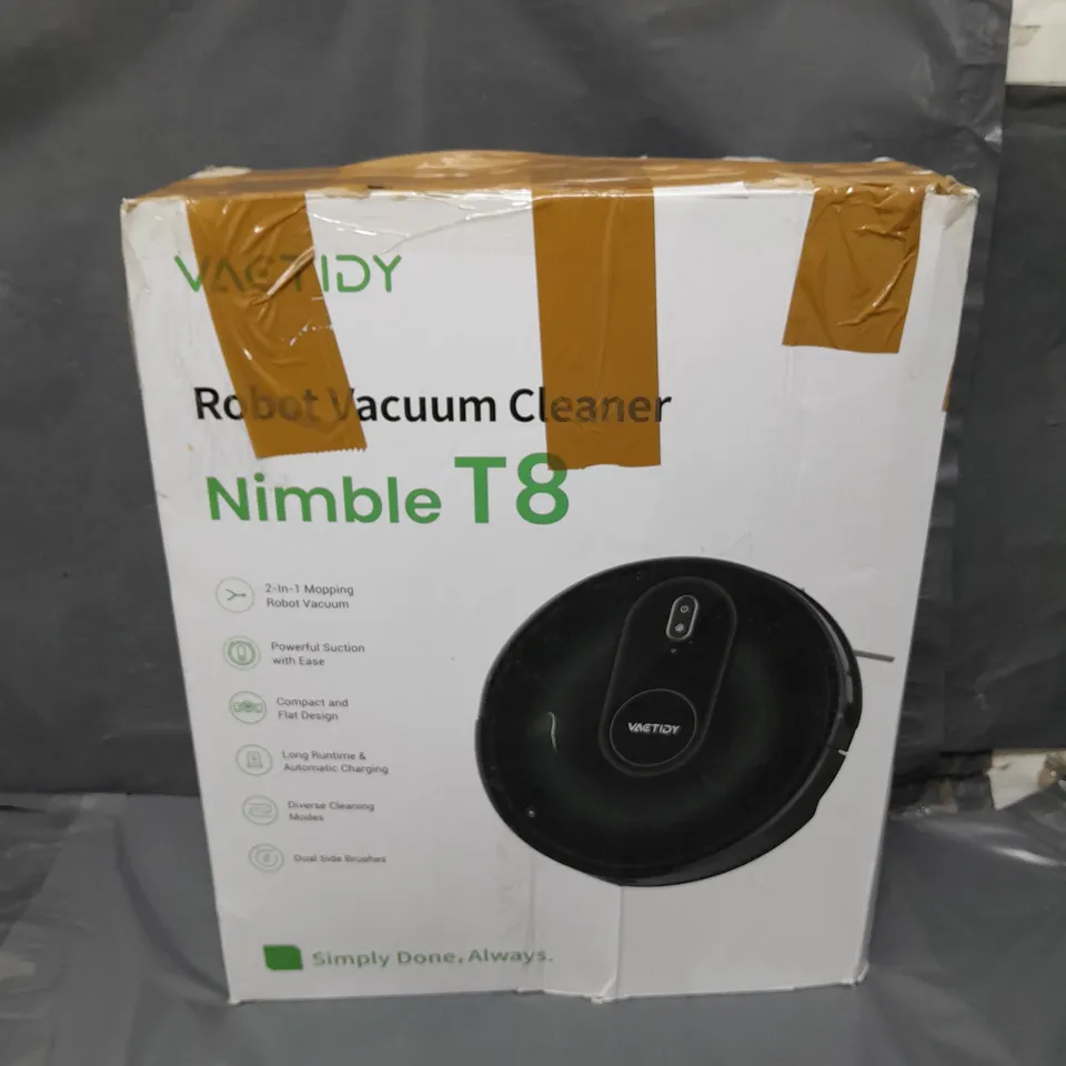 VACTIDY NIMBLE T8 ROBOT VACUUM CLEANER 