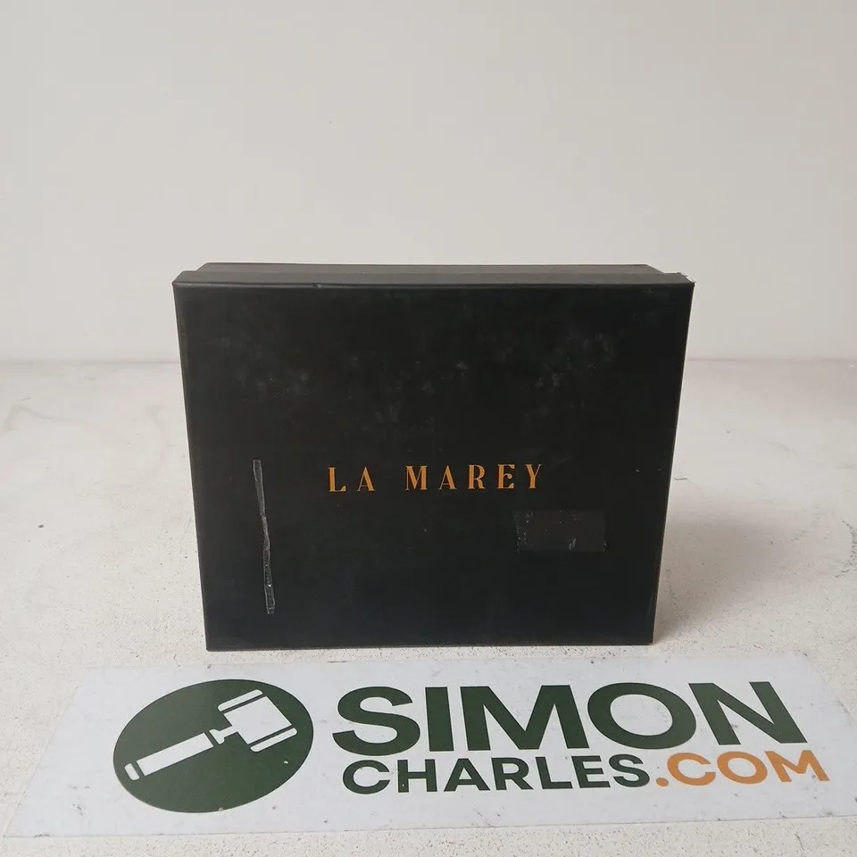 LA MAREY SNAKE SKIN PURSE AND SCARF SET GREEN