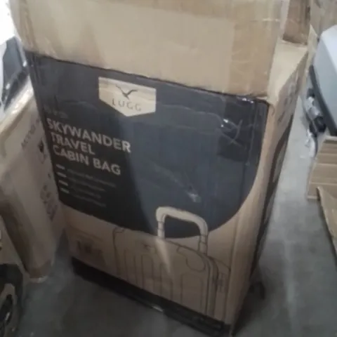 BOXED LUGG 15INCH SKYWANDER TRAVEL CABIN BAG MIDNIGHT BLUE 
