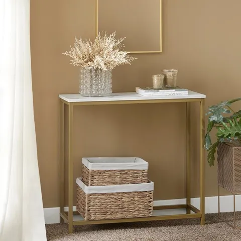 BOXED AIMUS 80CM CONSOLE TABLE