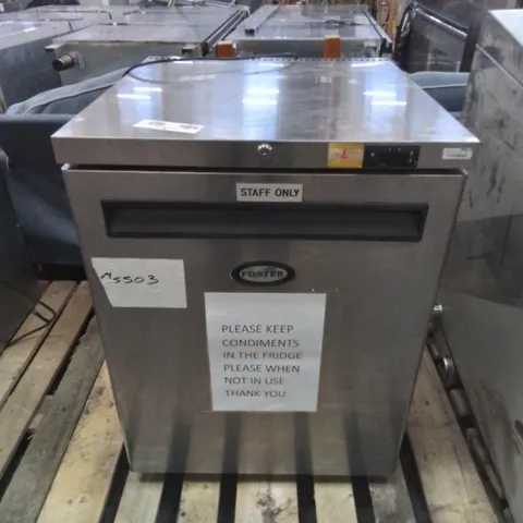 FOSTER HR160-A UNDERCOUNTER COMMERCIAL REFRIGERATOR