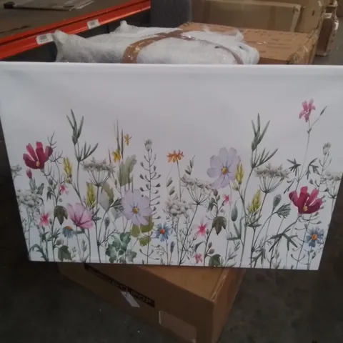YELLOW FLOWERS BEAUTY - WRAPPED CANVAS