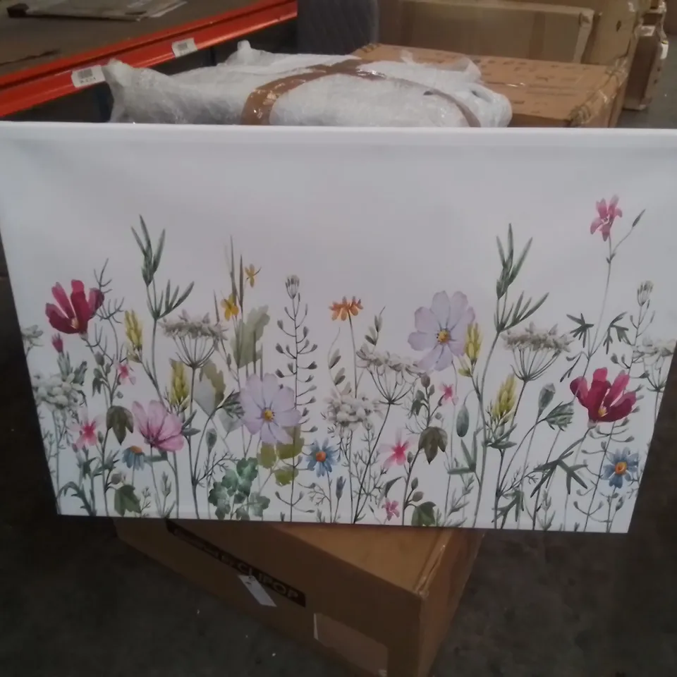 YELLOW FLOWERS BEAUTY - WRAPPED CANVAS