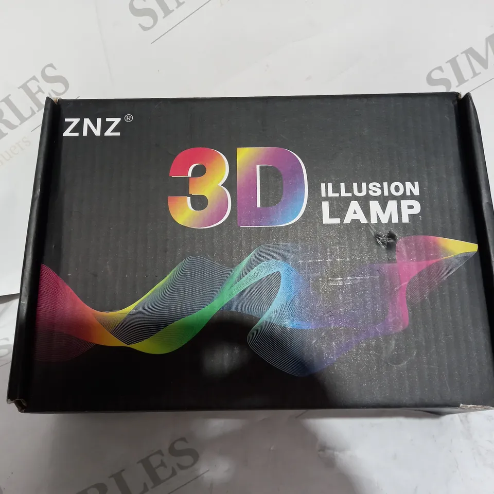 BOXED 3D ILLUSION LAMP 