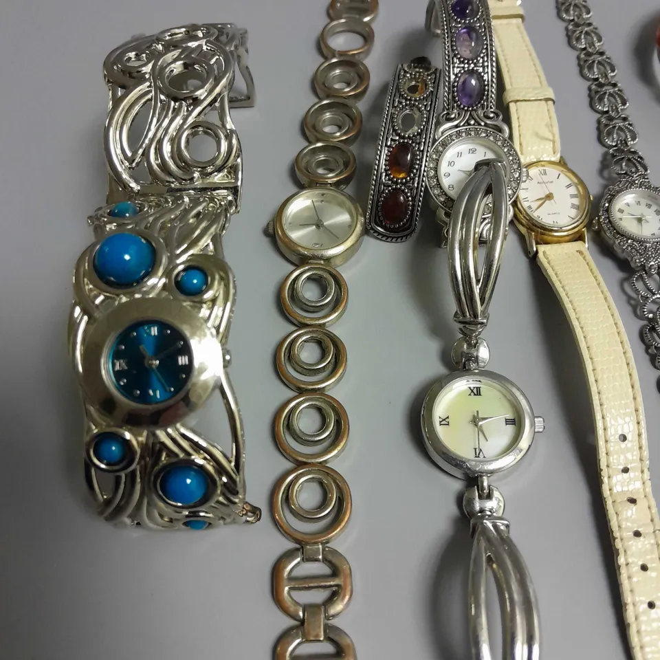 LOT OF 11 ASSORTED FASHION WATCH ITEMS 