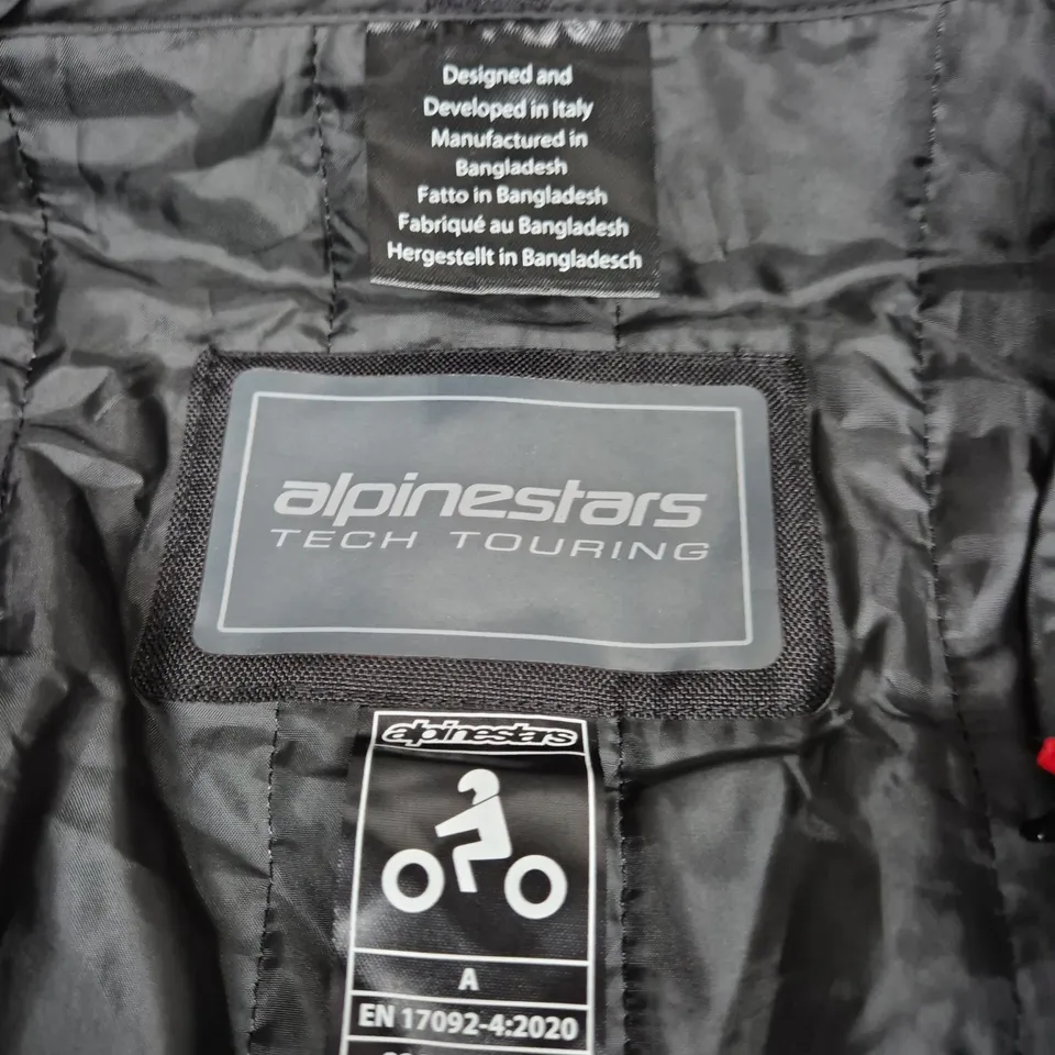 ALPINESTARS TECH TOURING JACKET – BLACK MOTORCYCLE OUTERWEAR (MEN'S)