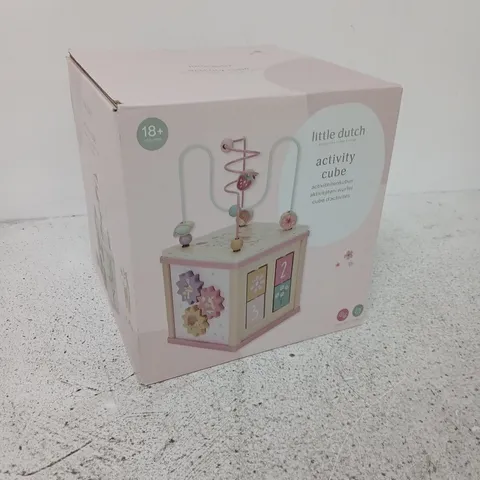 LITTLE DUTCH ACTIVITY CUBE (BABY TOY)