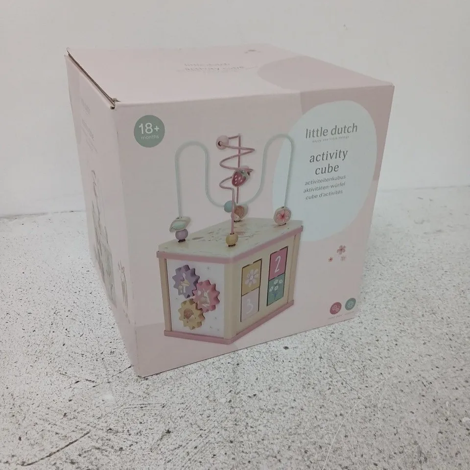 LITTLE DUTCH ACTIVITY CUBE (BABY TOY)