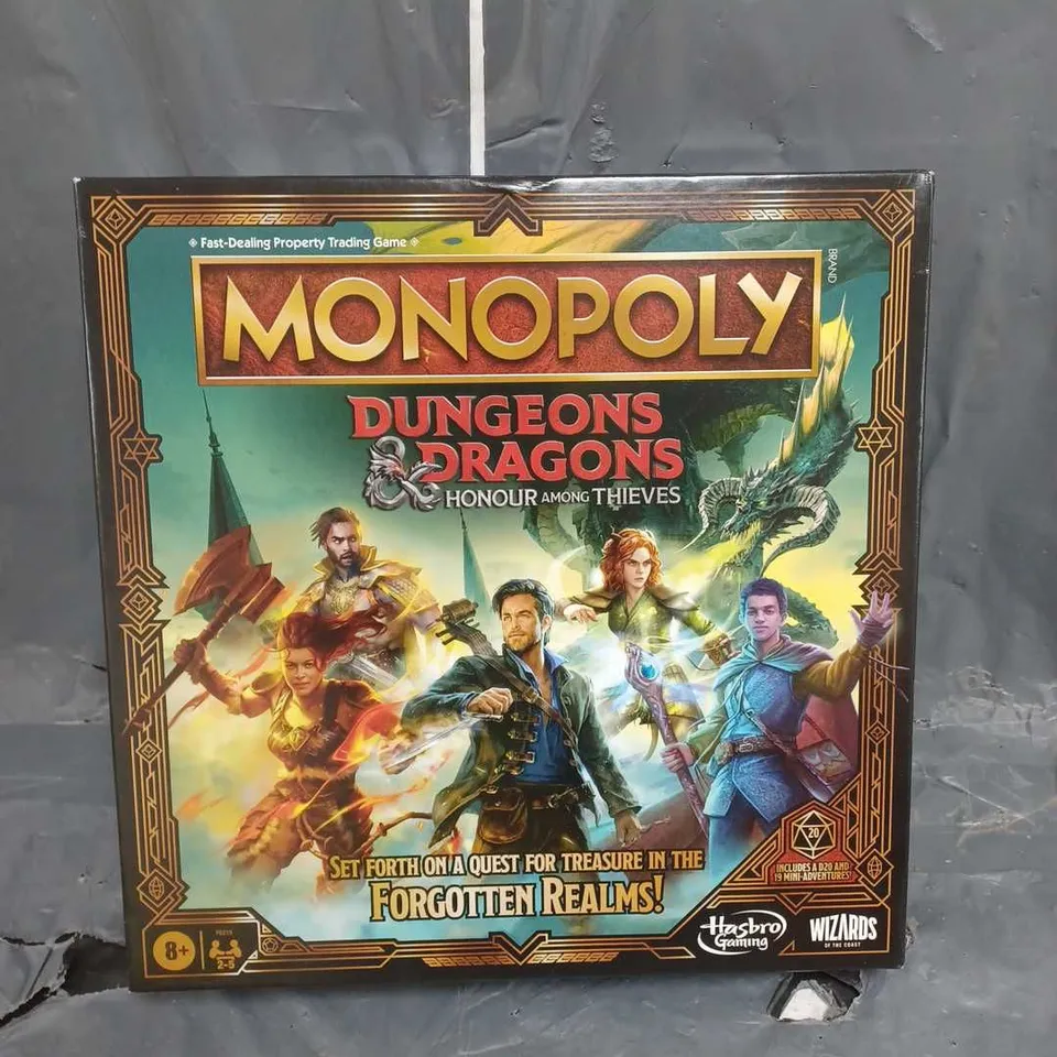 MONOPOLY DUNGEONS & DRAGONS: HONOUR AMONG THIEVES GAME