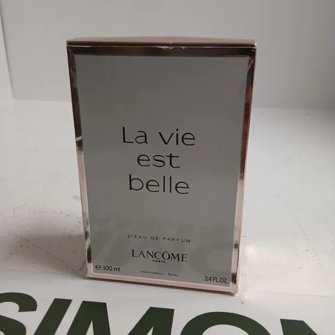 BOXED LANCΓME "LA VIE EST BELLE" EAU DE PARFUM SPRAY 100ML