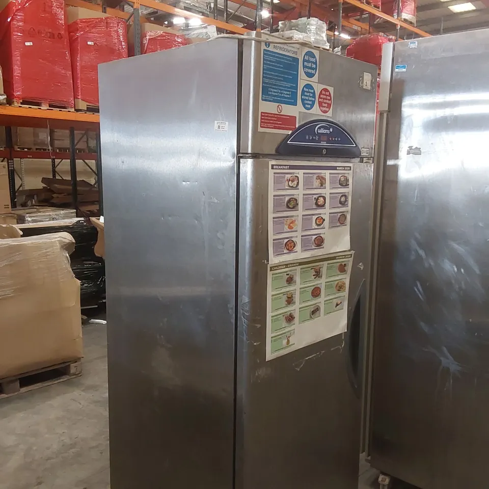 WILLIAMS HG1TSA R1 SINGLE DOOR UPRIGHT COMMERCIAL REFRIGERATOR