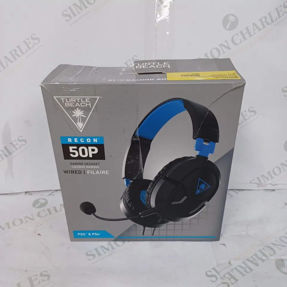 TURTLE BEACH RECON 50P WIRED PS4/PS5 GAMING HEADSET 