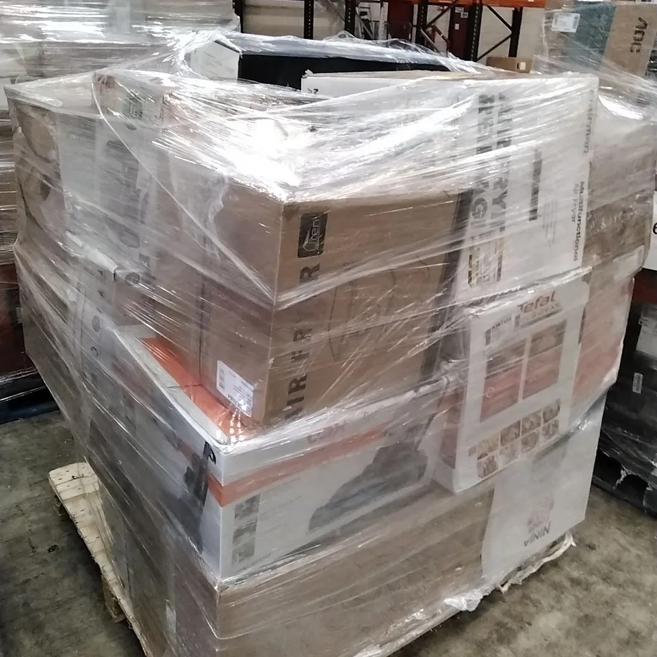 PALLET OF APPROXIMATELY 23 UNPROCESSED RAW RETURN HOUSEHOLD AND ELECTRICAL GOODS TO INCLUDE;