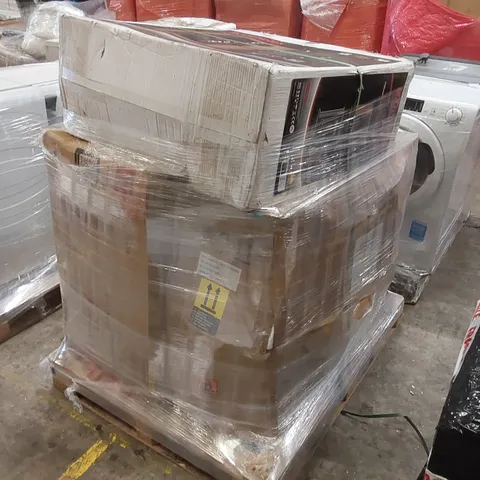 PALLET OF APPROXIMATELY 4 UNPROCESSED RAW RETURN HOUSEHOLD AND ELECTRICAL GOODS TO INCLUDE;