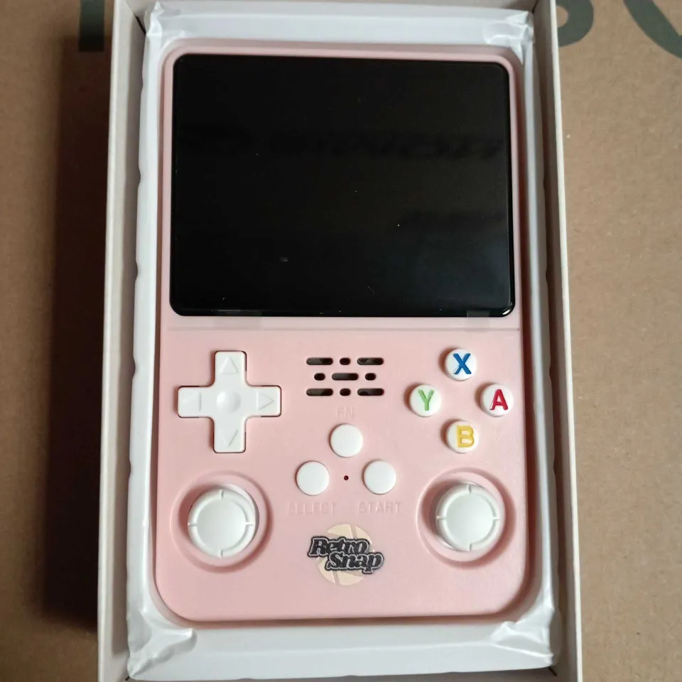 RETRO SNAP PLAY HANDHELD GAME CONSOLE – PINK