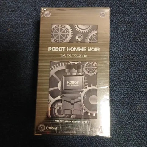 BOXED AND SEALED ROBOT HOMME NOIR EAU DE TOILETTE 100ML