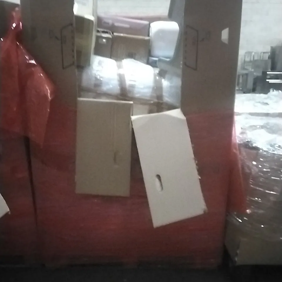 PALLET OF HOUSEHOLD ITEMS TO INCLUDE 6FT CHRISTMAS TREE, 2IN1 OIL DISPENSER AND SPRAYER, SCOOTER,KNITTING MACHINE AND OTHER ASSORTED ITEMS...