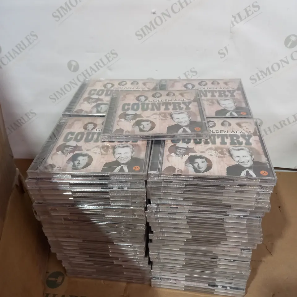LOT OF 93 GOLDEN AGE OF COUNTRY CDS