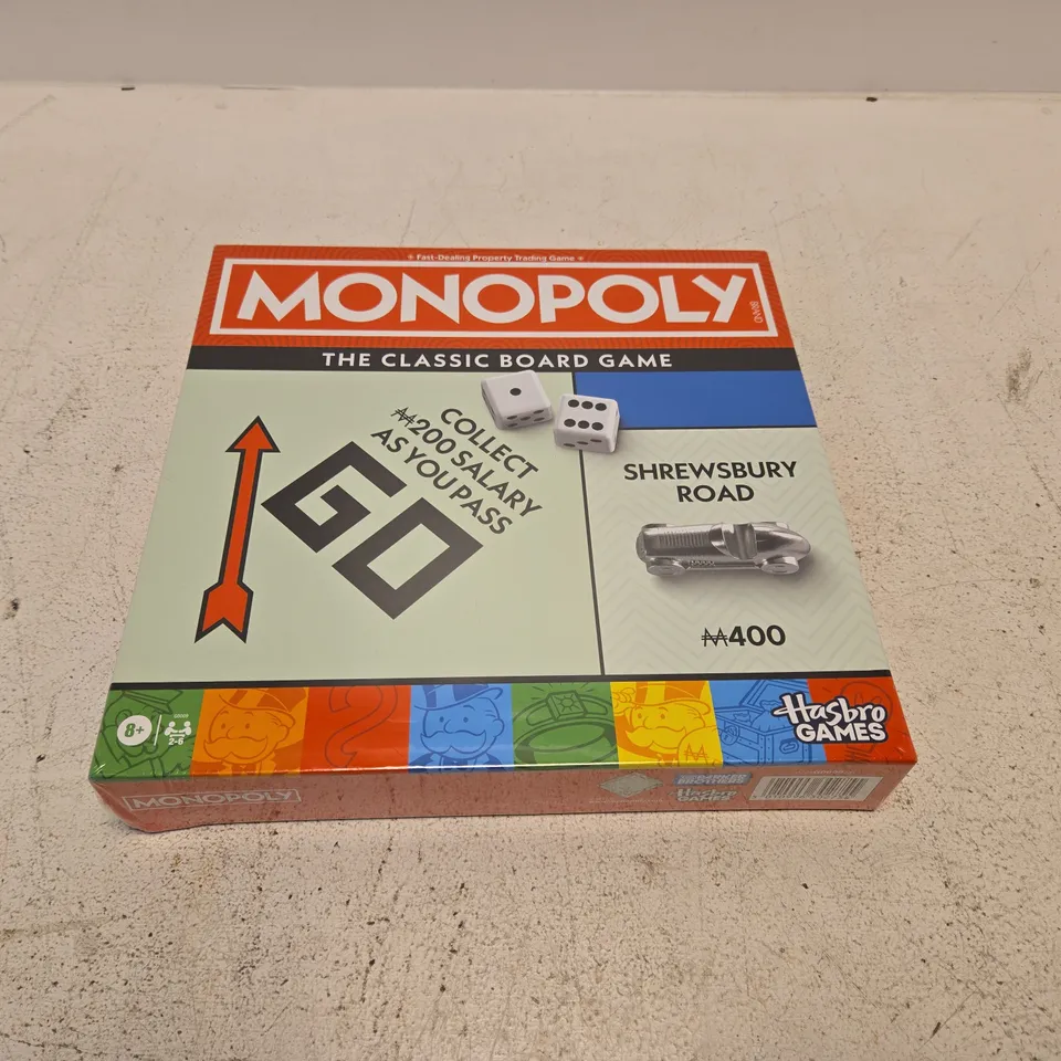 BOXED AND SEALED MONOPOLY: THE CLASSIC BOARD GAME