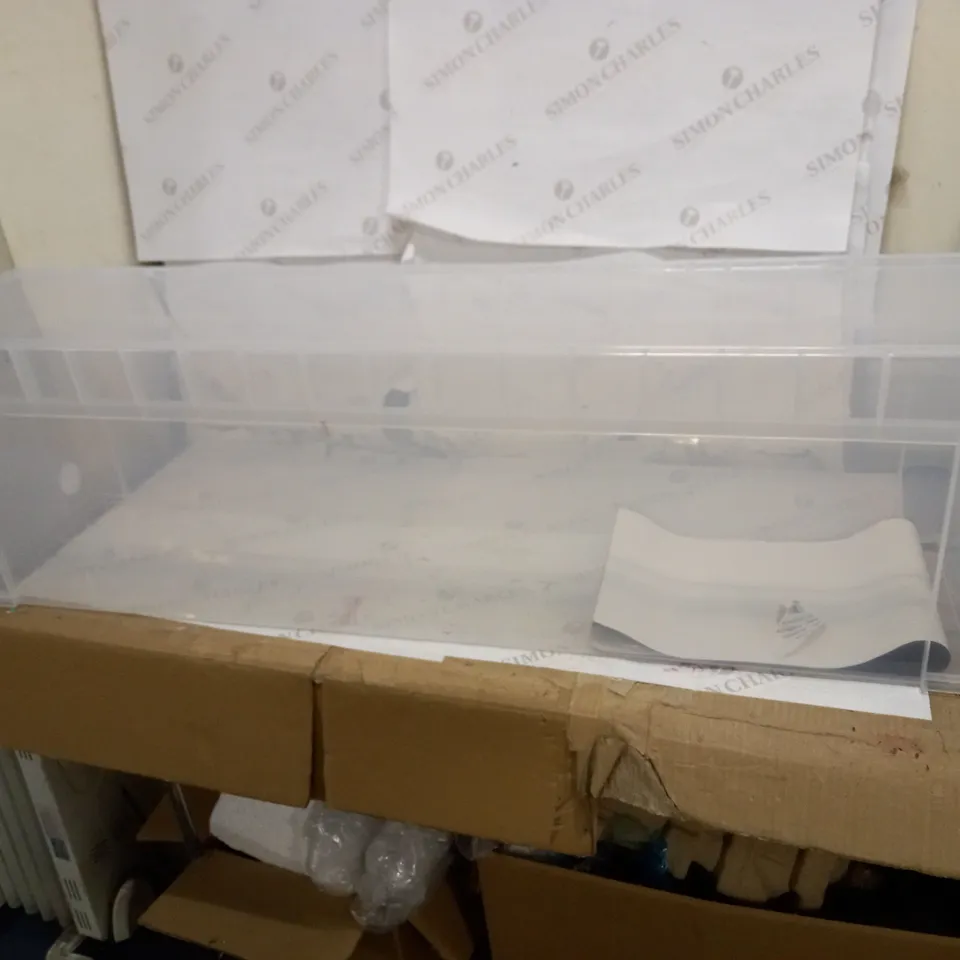 REALLY USEFUL STORAGE BOX 77 LITRE CLEAR
