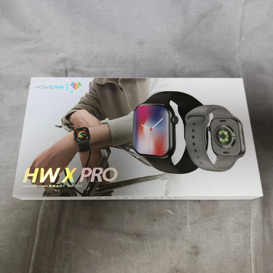 HOWEAR HW X PRO SMART WATCH – BOXED