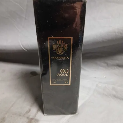 BOXED AND SEALED MANCERA PARIS GOLD AOUD EAU DE PARFUM 60ML