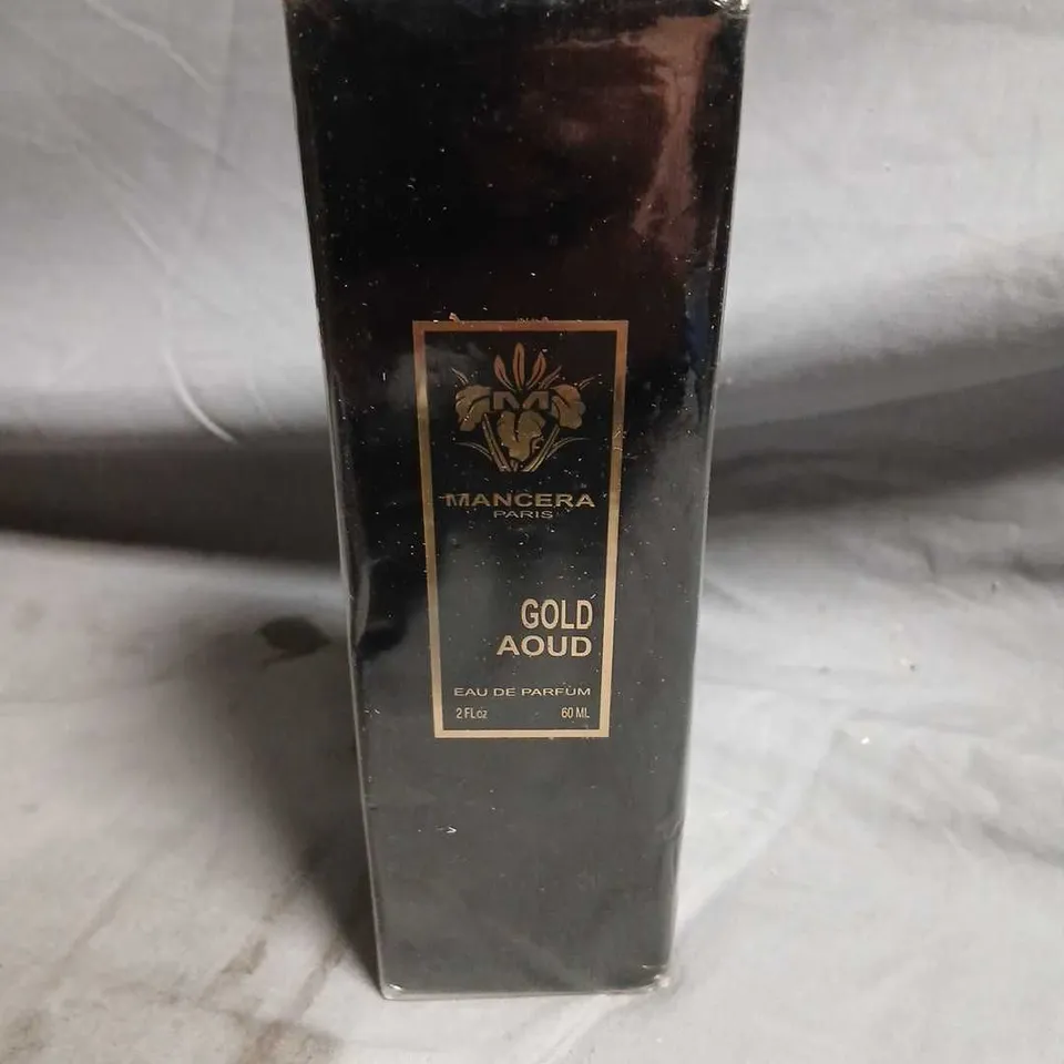 BOXED AND SEALED MANCERA PARIS GOLD AOUD EAU DE PARFUM 60ML